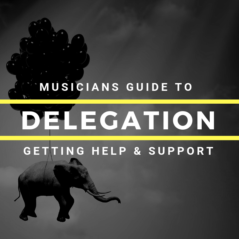 Delegation for musicians getting help and support