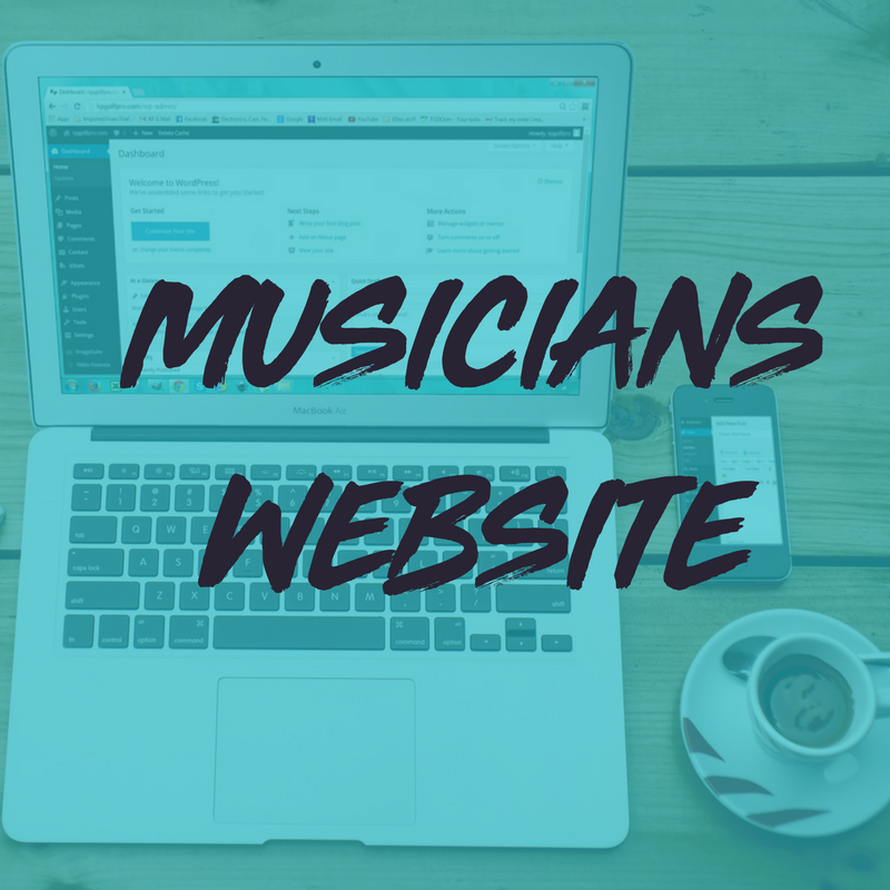 musician's website