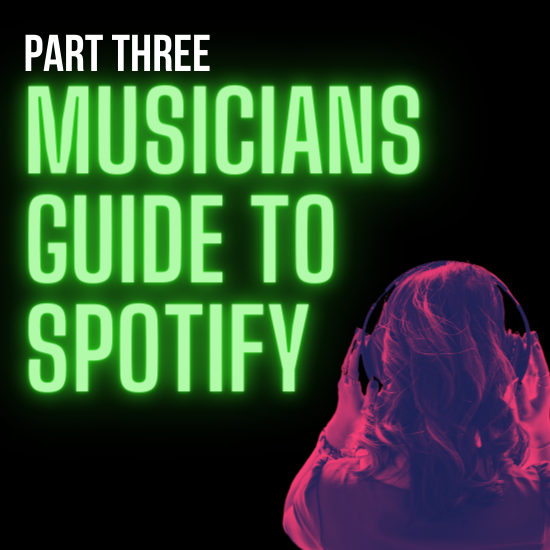 musicians guide to spotify