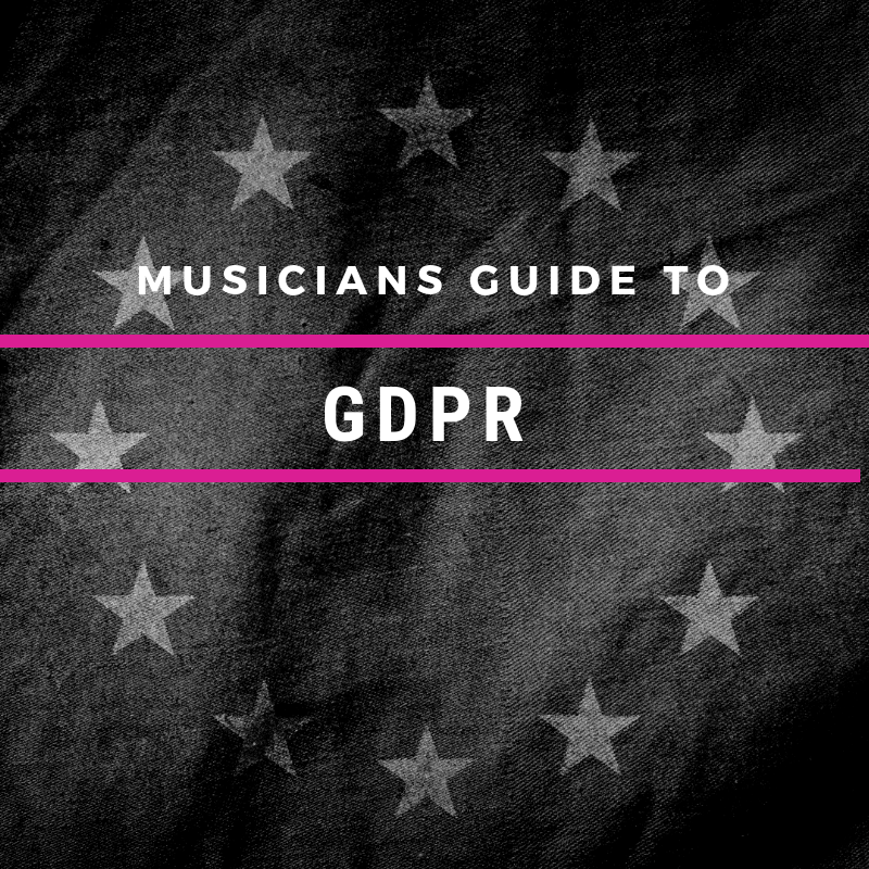 Musician's Guide to GDPR