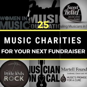 25 Music Charities