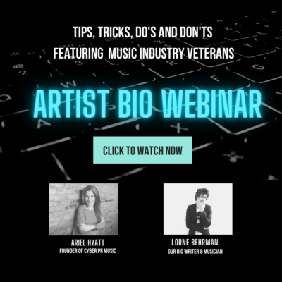 Artist Bio Webinar – Everything You Need to Know in 21 Minutes