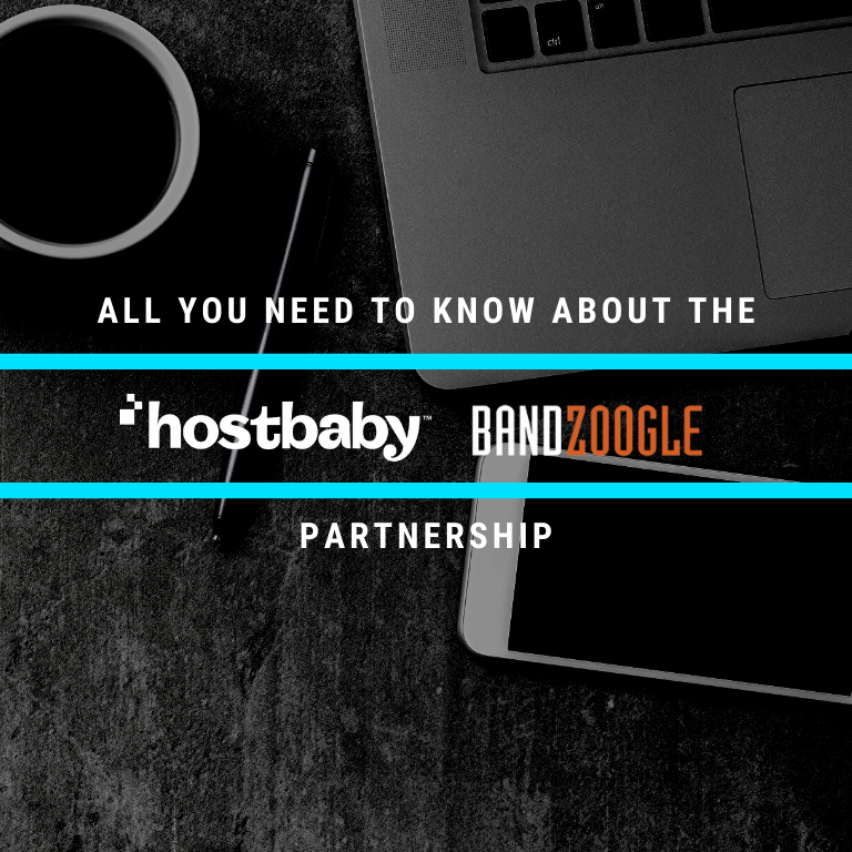 All You Need To Know About The HostBaby & Bandzoogle Partnership