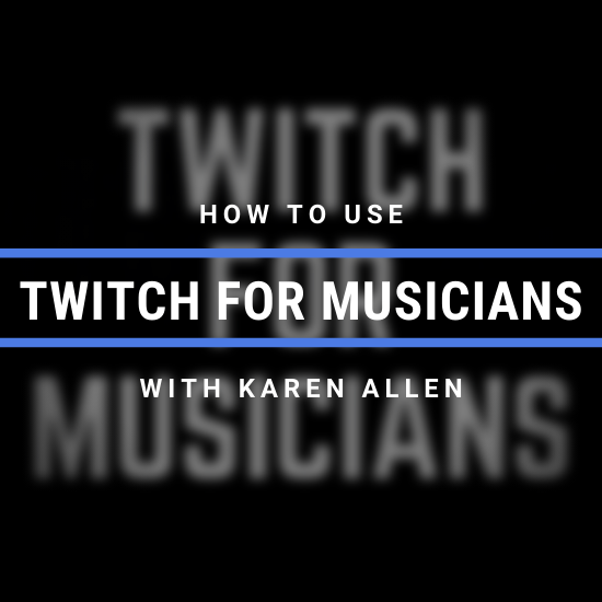 twitch for musicians