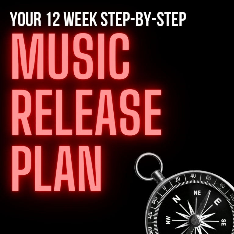 12 week music release plan