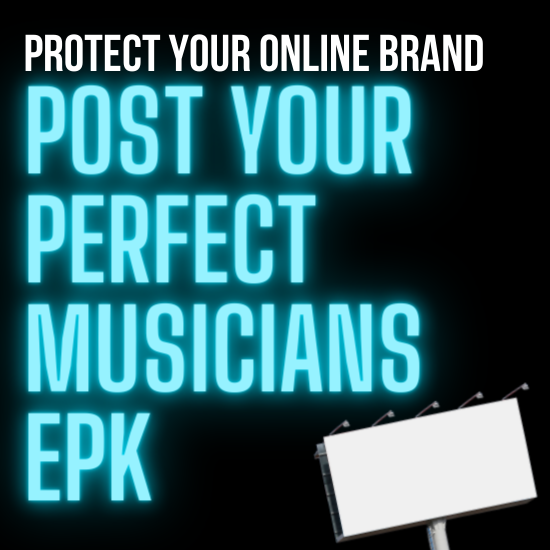 Post Your Musicians Music Press Kit EPK
