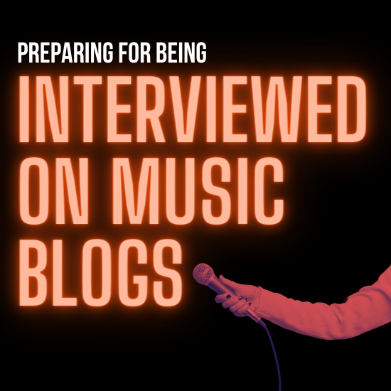 interviewed on music blogs