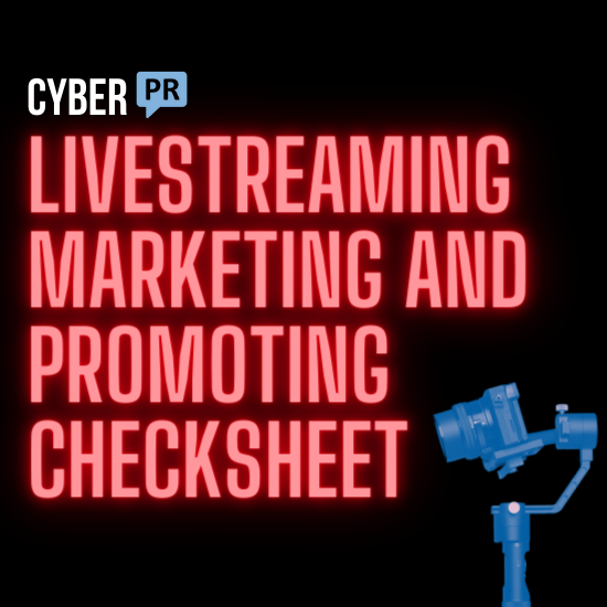 Livestreaming checksheet