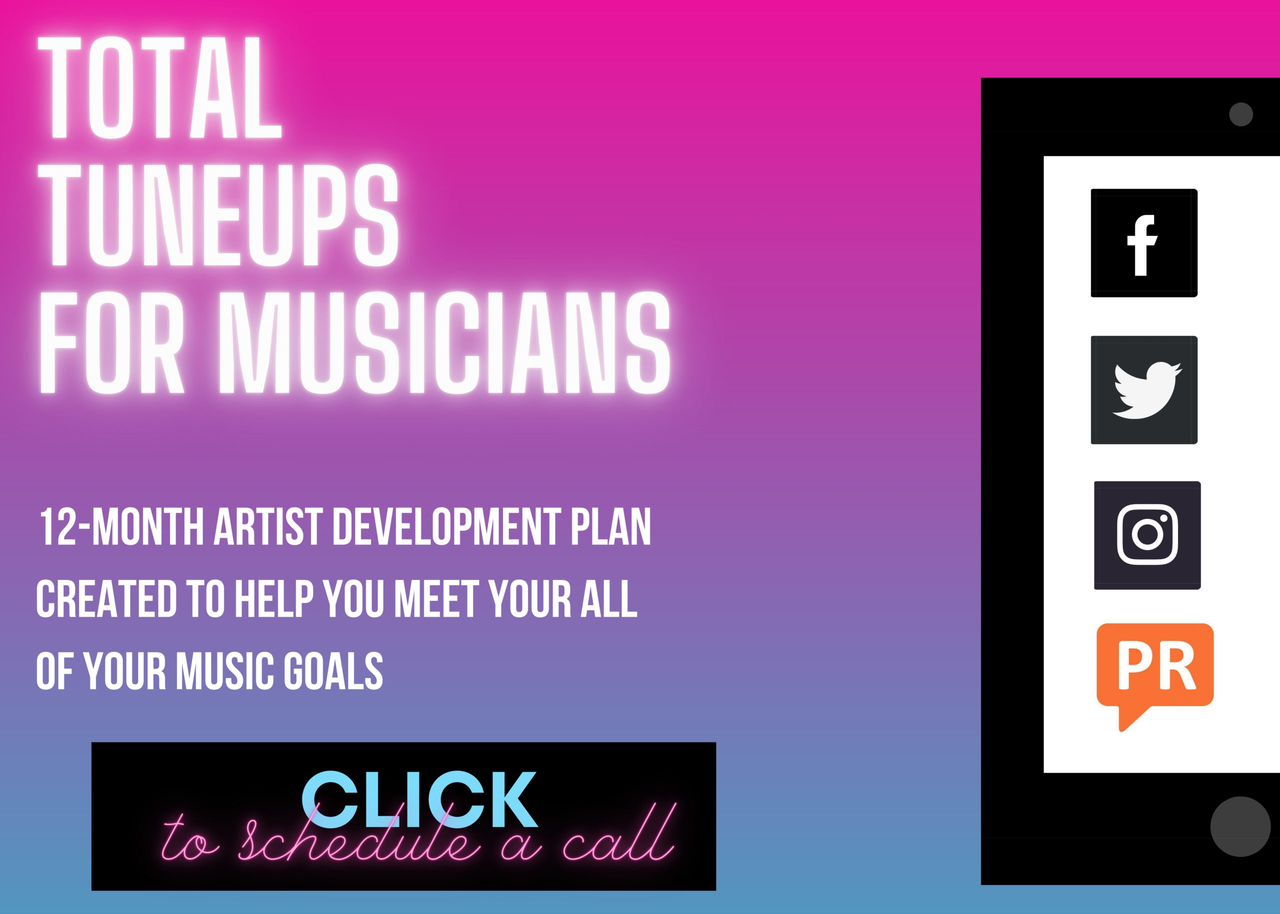 Total Tuneup for Musicians (Card (Landscape))