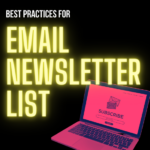 Best Practices For Musician's Email Newsletter