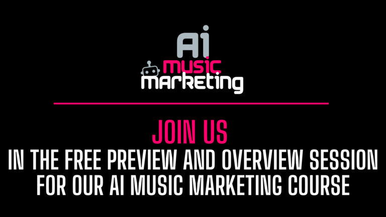 Free AI Music Marketing Session